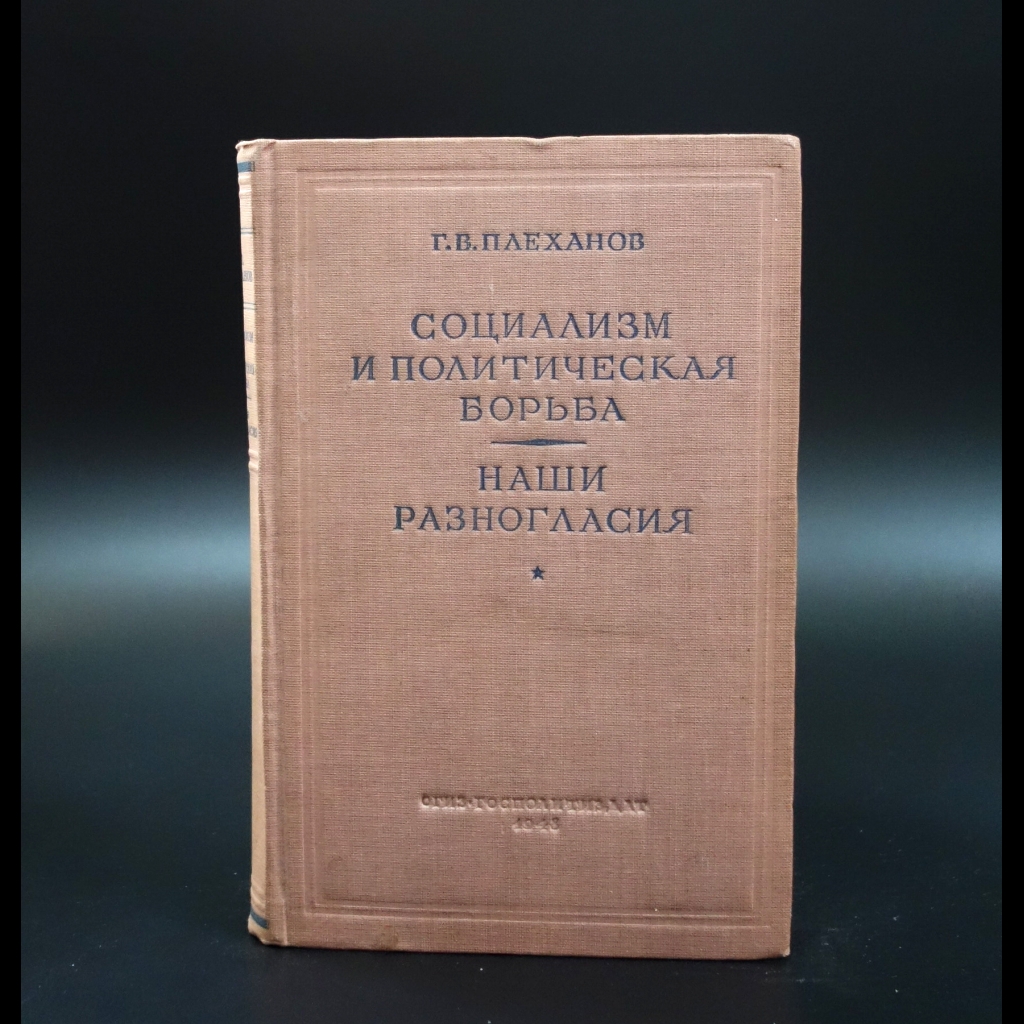 Плеханов Г.В. - Социализм и политическая борьба. Наши разногласия